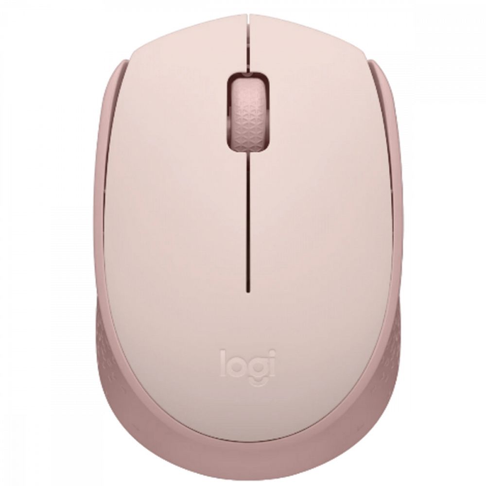 LOGITECH M171 brezžična roza optična miška