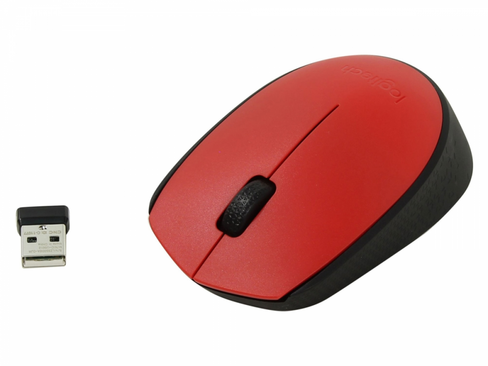 Logitech M171 Wireless majhna miška, siva