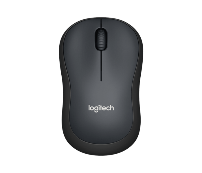 Logitech M220 Silent brezžična miška, črna