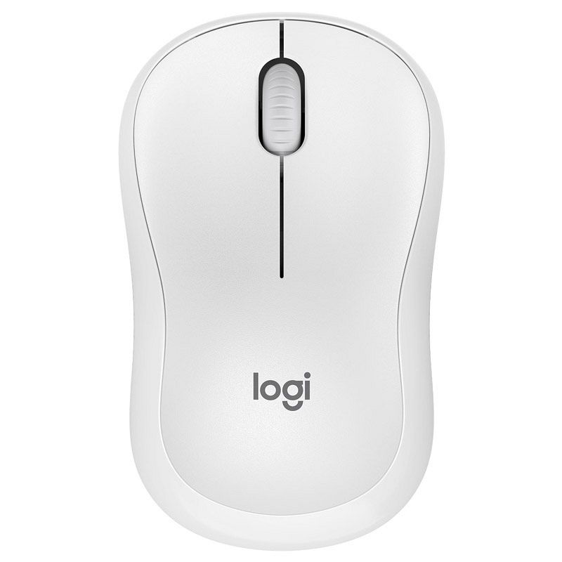 LOGITECH M240 Silent Bluetooth optična bela miška