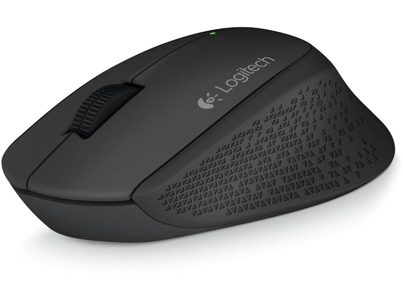 LOGITECH M280 brezžična optična črna miška