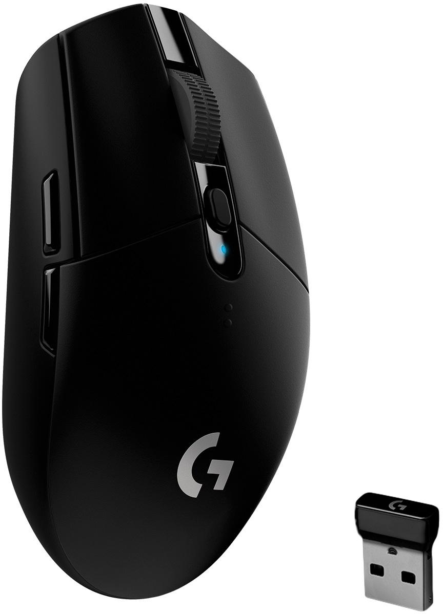 Logitech miška G305 LIGHTSPEED Brezžična Gaming, črna