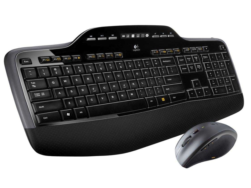 LOGITECH MK710 brezžična črna slo tisk tipkovnica + miška