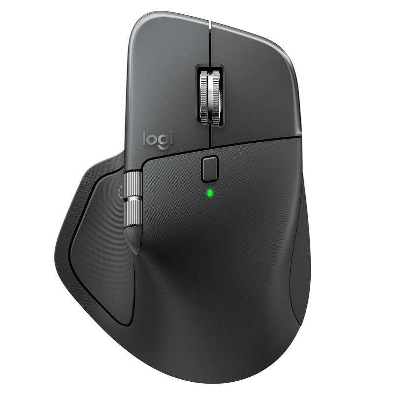 LOGITECH MX Master 4 for business brezžična Bluetooth USB-C Bolt Darkfield laser grafitna miška