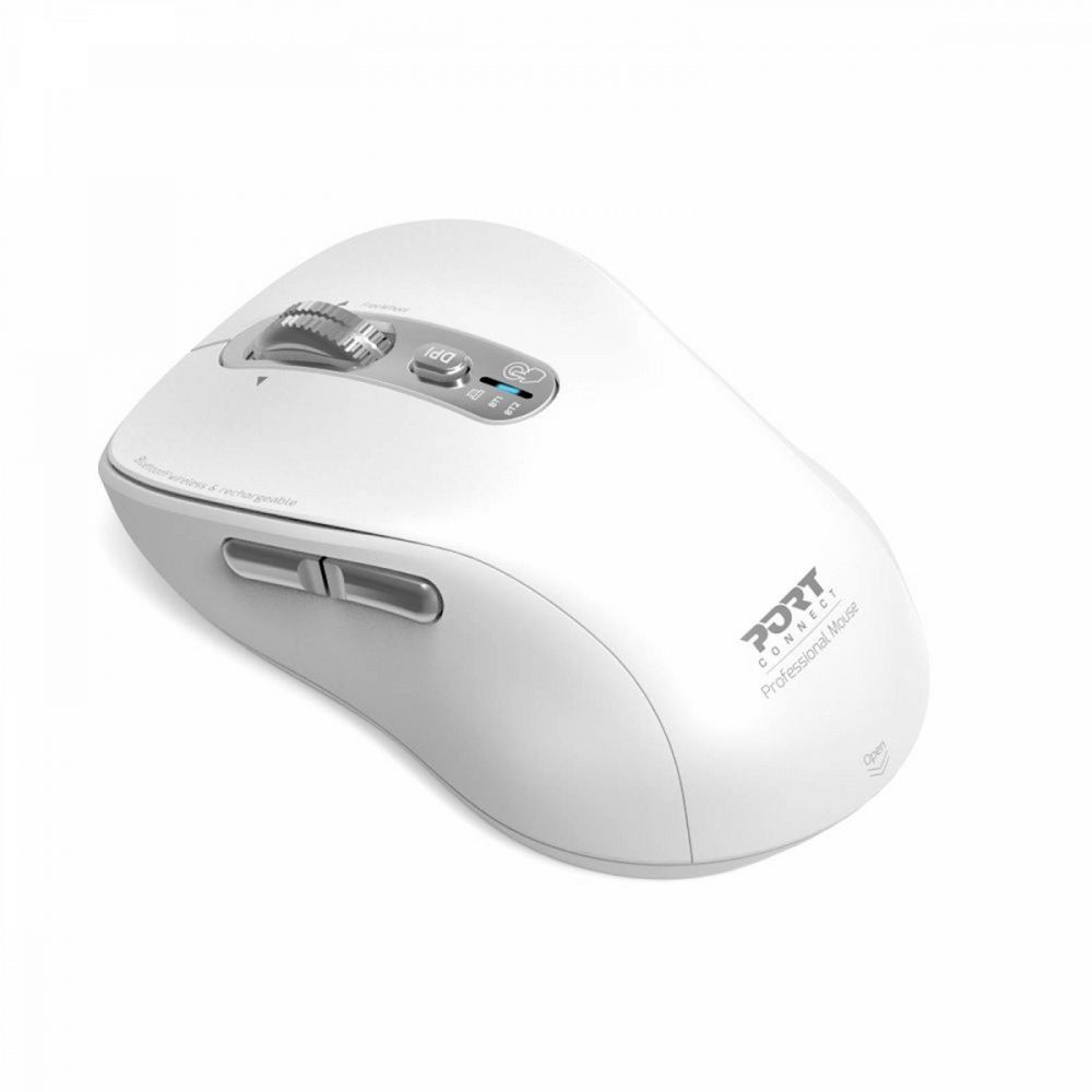 Miška Port Bluetooth expert Mouse bela