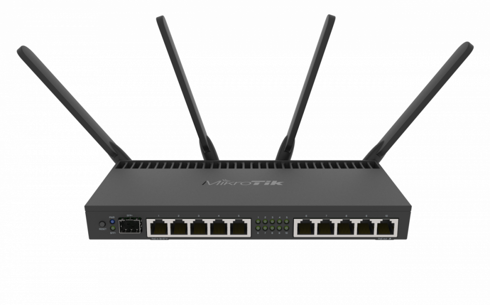 Mikrotik gigabitni usmerjevalnik RB4011iGS+5HacQ2HnD-IN