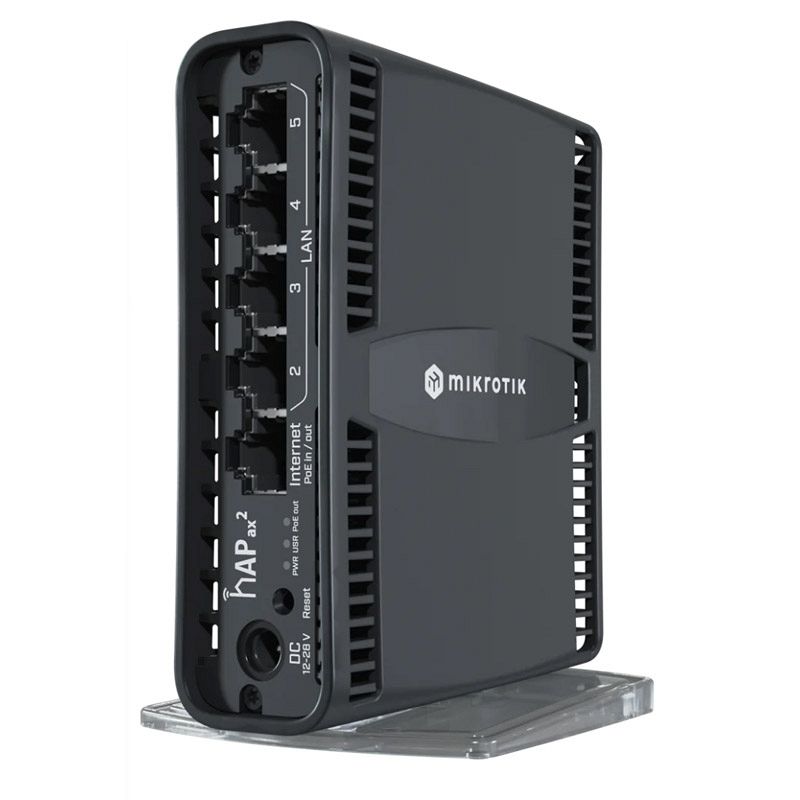 MIKROTIK hAP ac² AX1800 Dual-Band Wi-Fi6 5x1G PoE brezžični usmerjevalnik-router