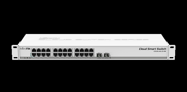 Mikrotik NET ROUTER/SWITCH 24PORT CRS326-24G-2S+RM