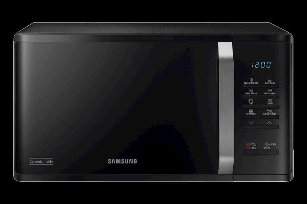 Mikrovalovna pečica SAMSUNG MG23K3523AK/E2, črna z žarom