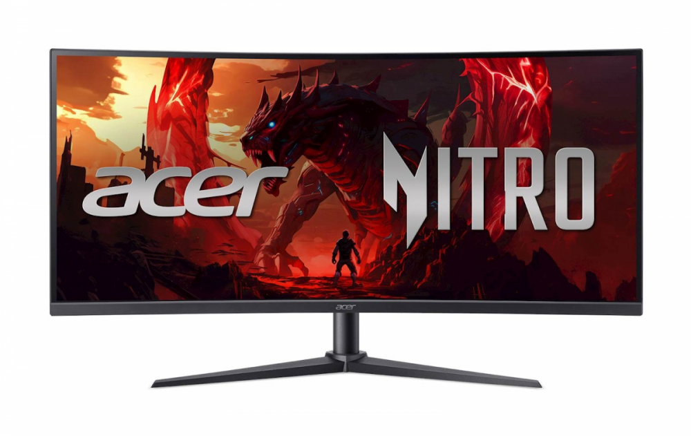 Monitor Acer Nitro XZ340CURW0bmiiphx 86,36 cm (34 ''), WQHD VA 1 ms 240 Hz 1500R ukrivljen