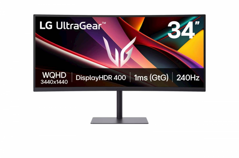 Monitor LG 34 34G630A-B UltraGear ukrivljen, VA, 3440x1440, 2x HDMI, DP, USB-C, 240 Hz