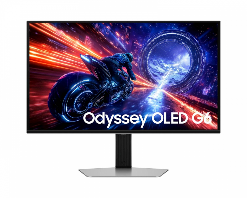 Monitor Samsung 27 OLED G60SF Odyssey G6, 2560x1440, 2x HDMI, DP, 500Hz