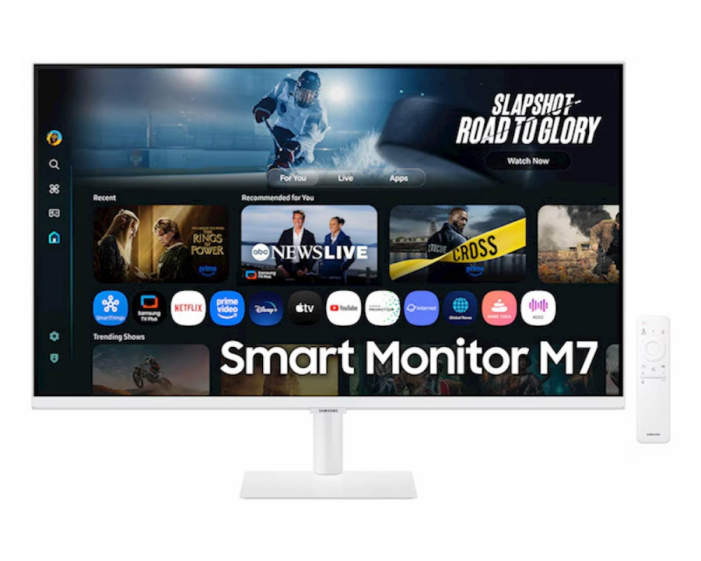 Monitor Samsung 32 M70F Smart M7, VA, 3840x2160, 2x HDMI, USB-C, Wi-Fi, BT