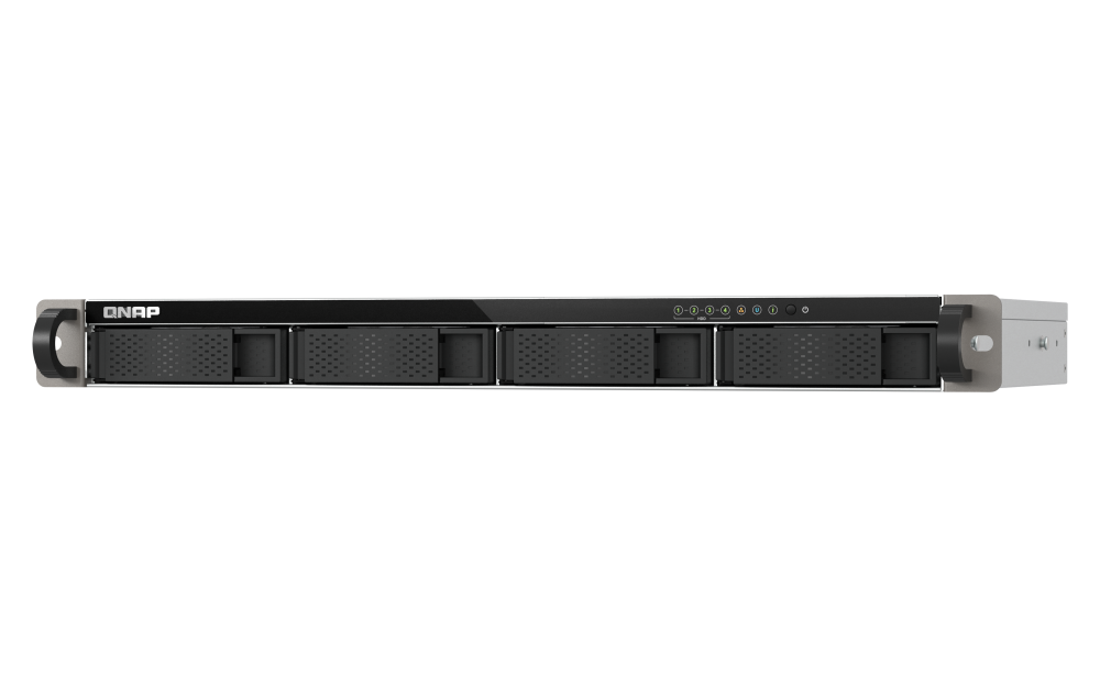 NAS strežnik za 4 diske, 1U rack, 4GB ram, 2,5Gb mreža