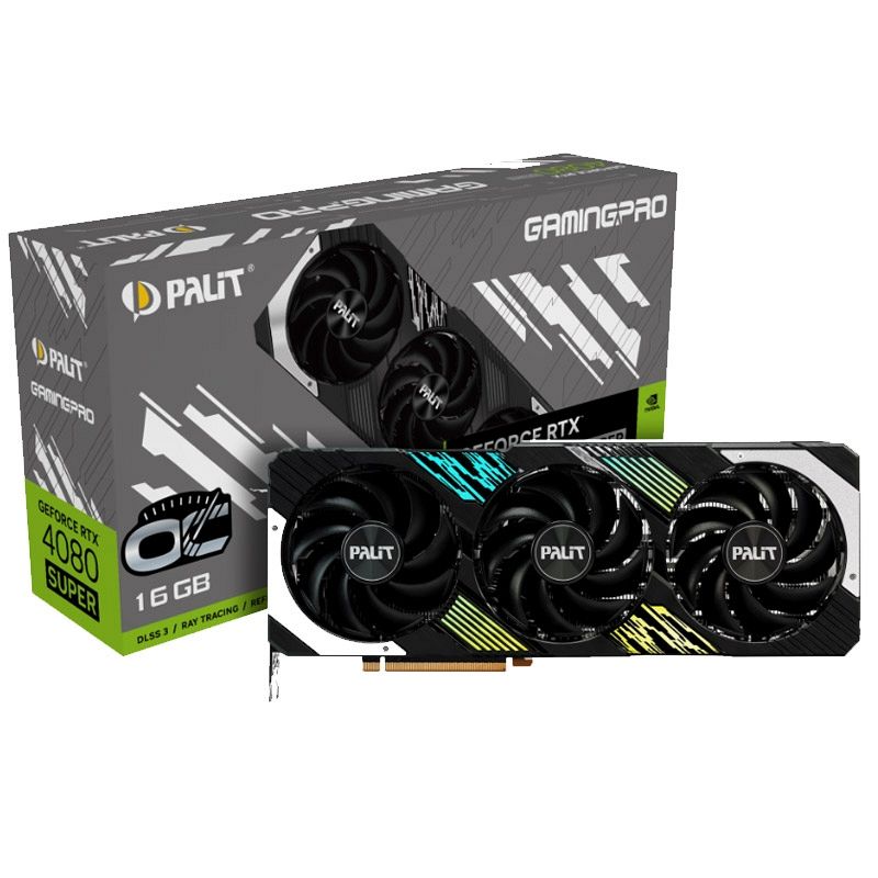 PALIT GeForce RTX 4080 GamingPro OC 16GB GDDR6X (NED408ST19T2-1032A) ARGB gaming grafična kartica