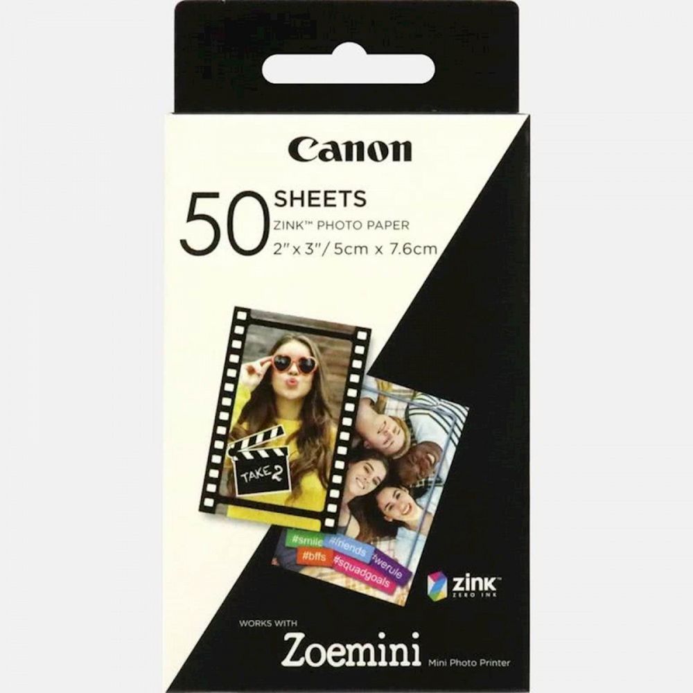 Papir CANON ZINK foto 50 pack za ZOEMINI