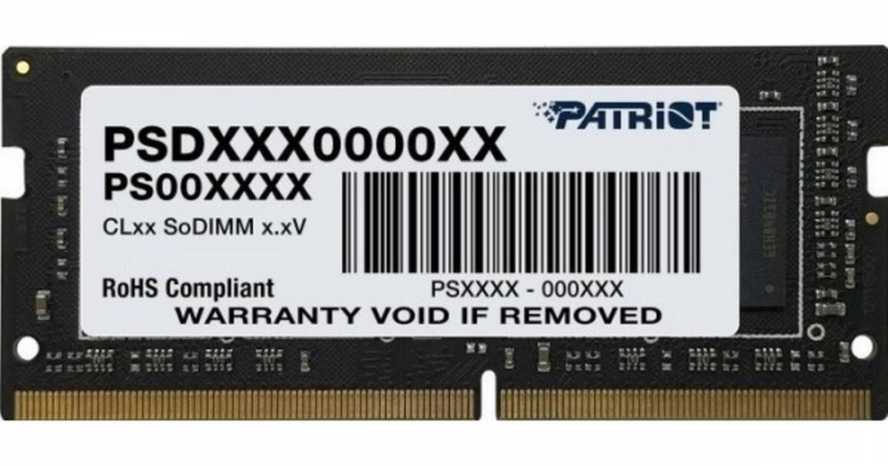 Patriot Signature Line 16GB DDR4-2666 DIMM PC4-21300 CL19, 1.2V