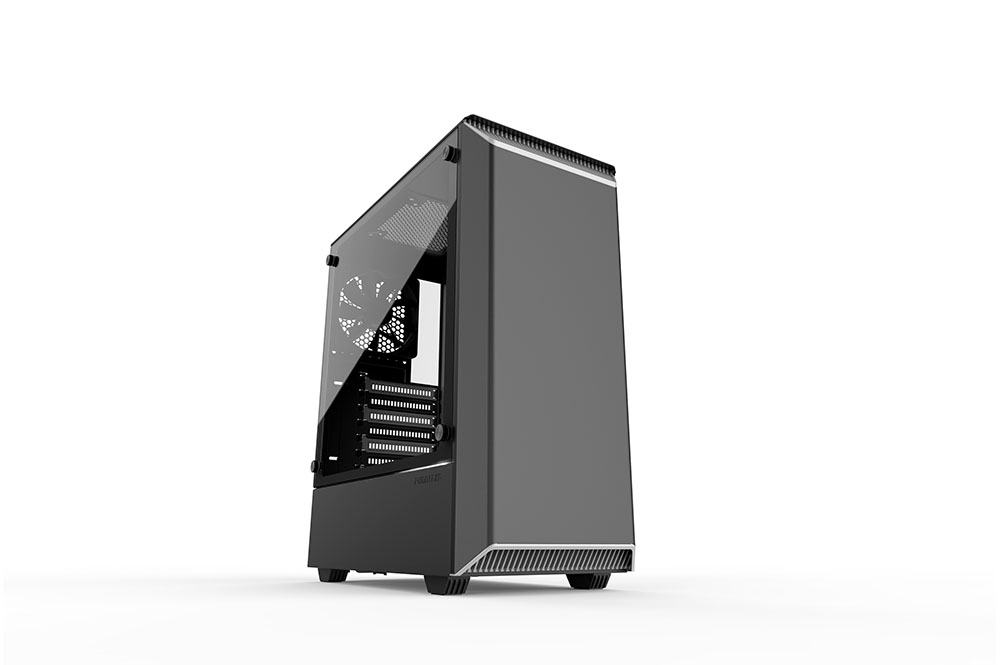 PHANTEKS ECLIPSE P300 TEMPERED GLASS USB3 ATX črno/rdeče ohišje