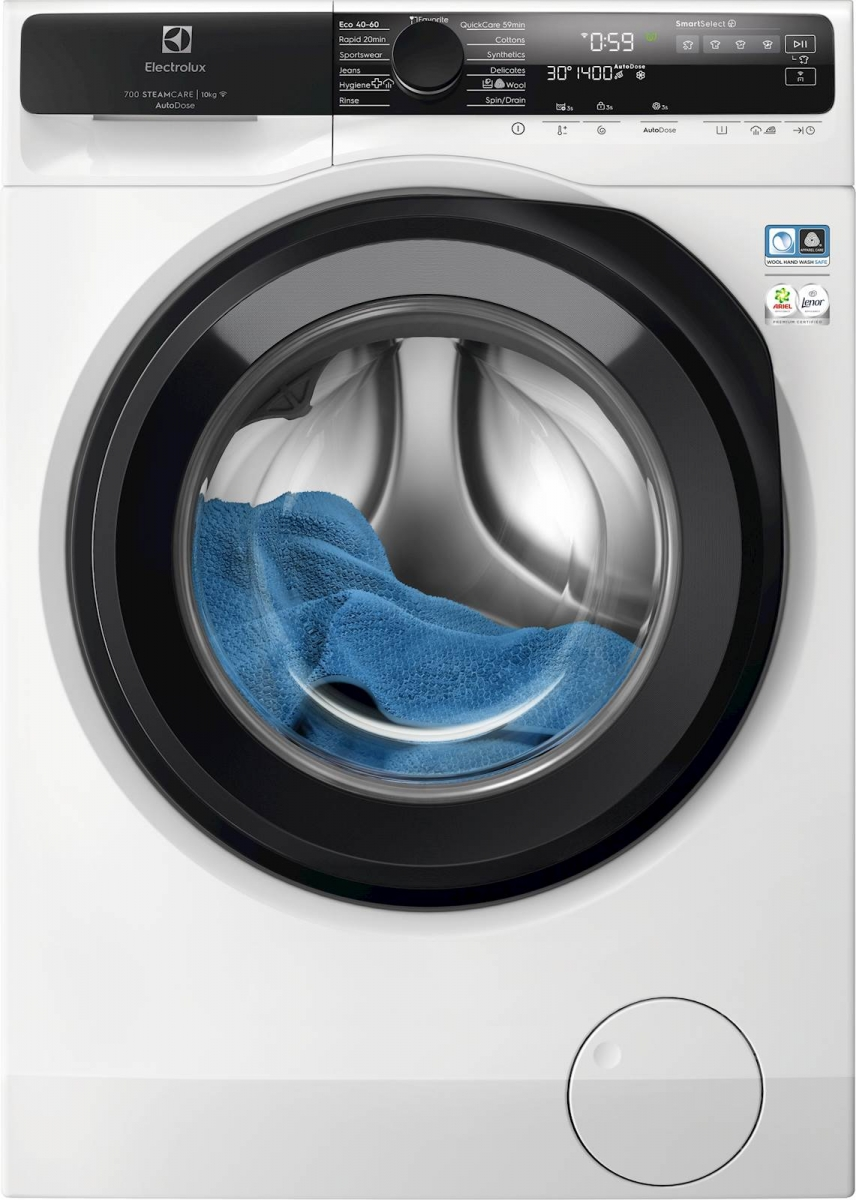Pralni stroj Electrolux EW7F5412ACE, AutoDose, WiFi, 10 kg
