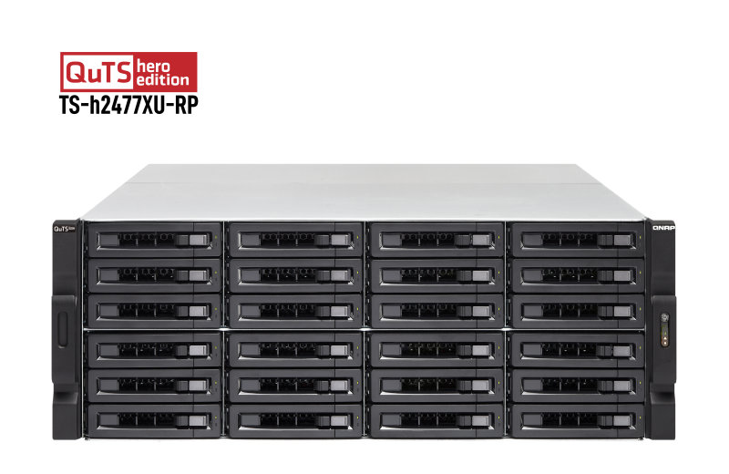 QNAP NAS 4U strežnik za 24 diskov, 32GB ram, 10GbE mreža
