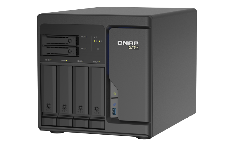 QNAP NAS strežnik za 4+2 diskov, 8GB ram, 4x 2,5Gb mreža