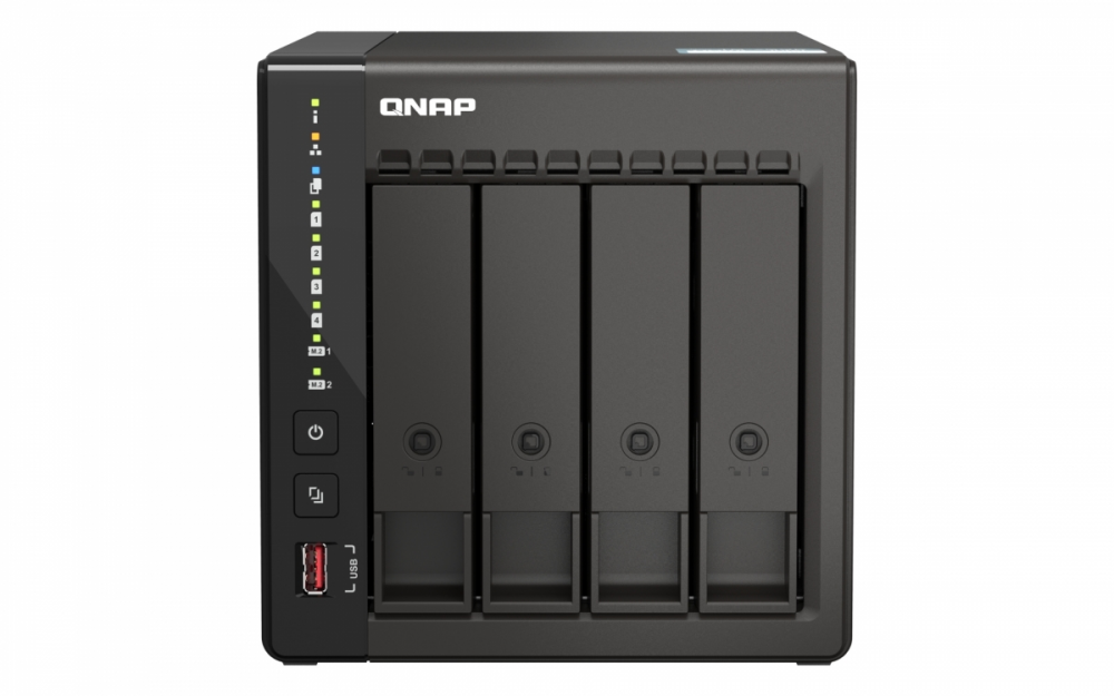 QNAP NAS strežnik za 4 diske, 8GB rama, 2.5Gb mreža