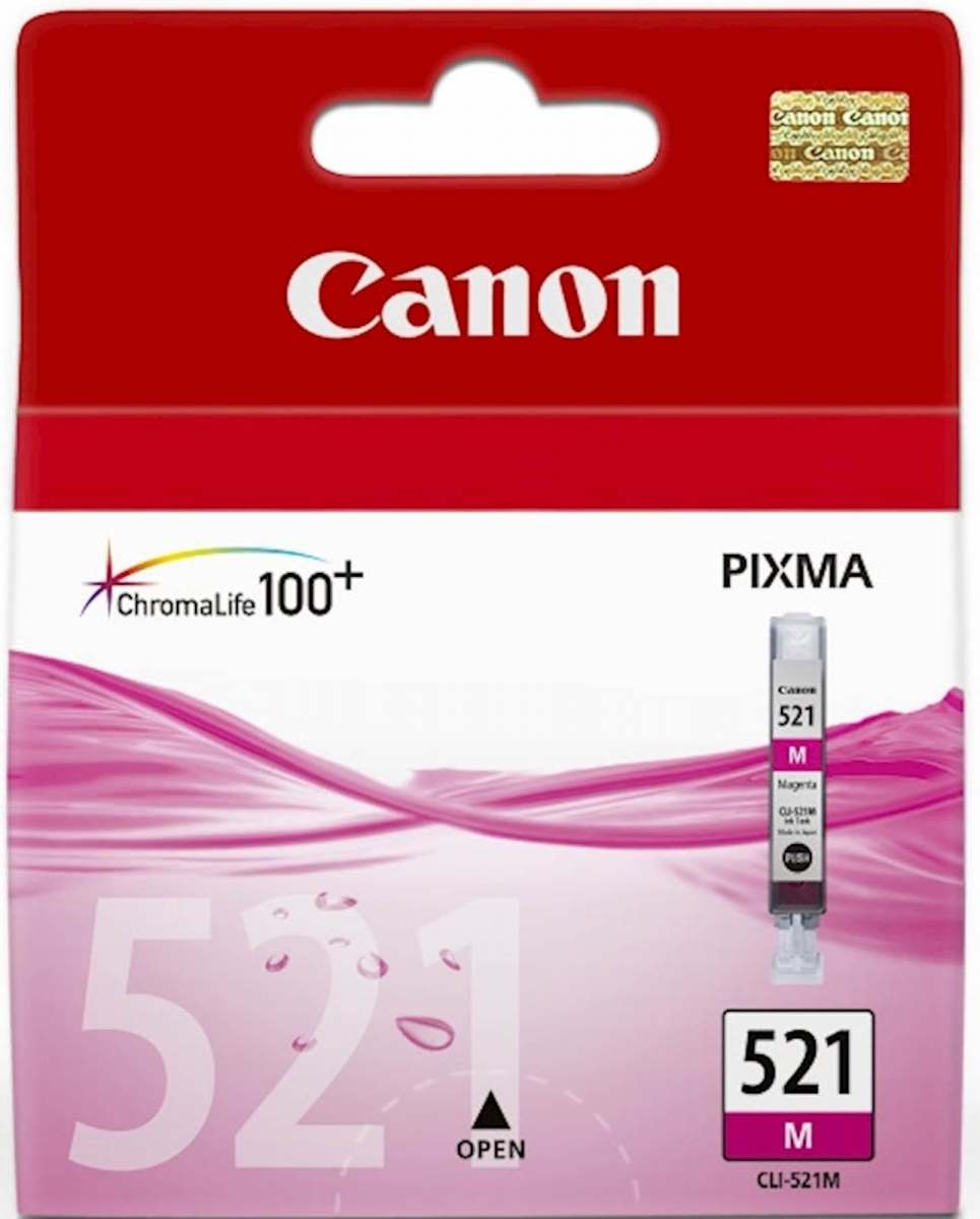 ČRNILO CANON CLI-521 MAGENTA ZA IP3600/4600/MP540/MP620 ZA 9ml
