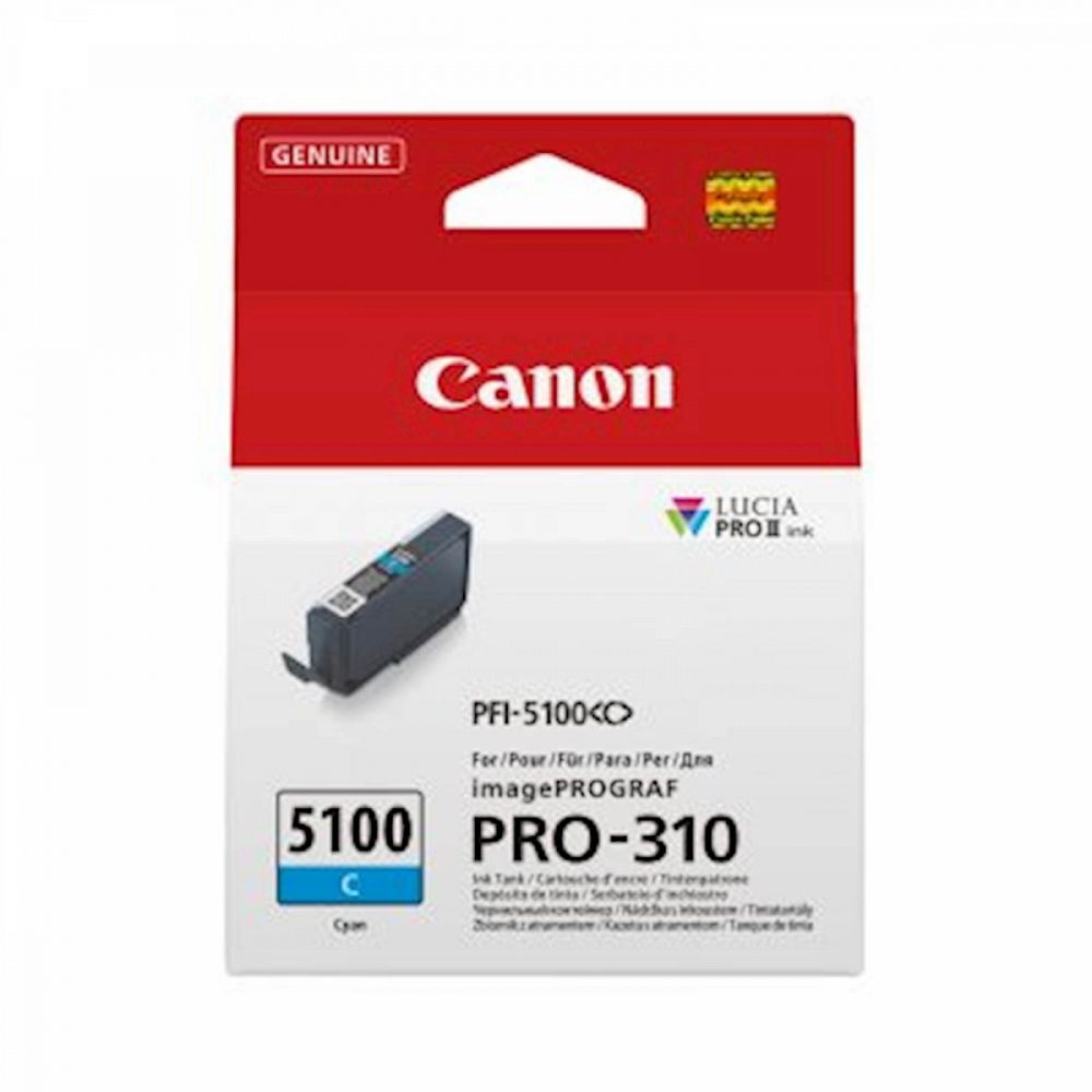 ČRNILO CANON PFI-5100 CYAN ZA PRO310