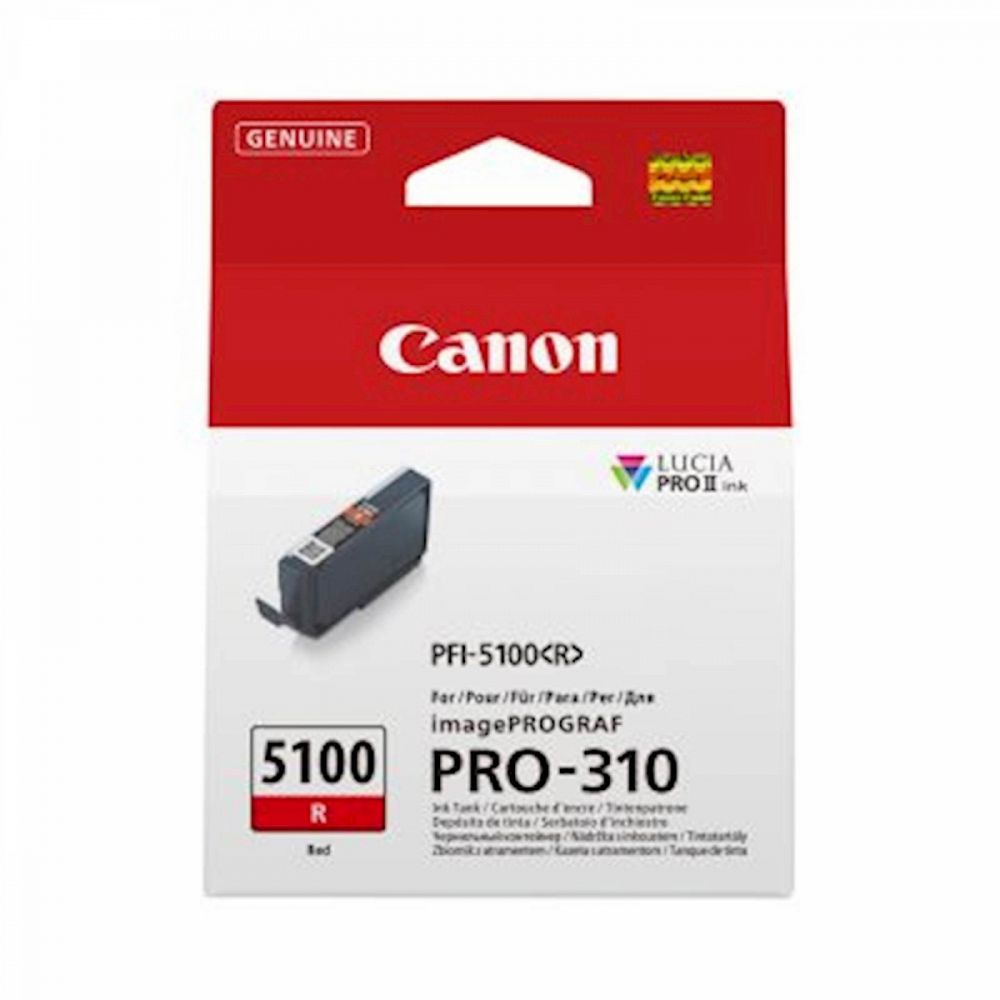 ČRNILO CANON PFI-5100 MAT RDEČA ZA PRO310