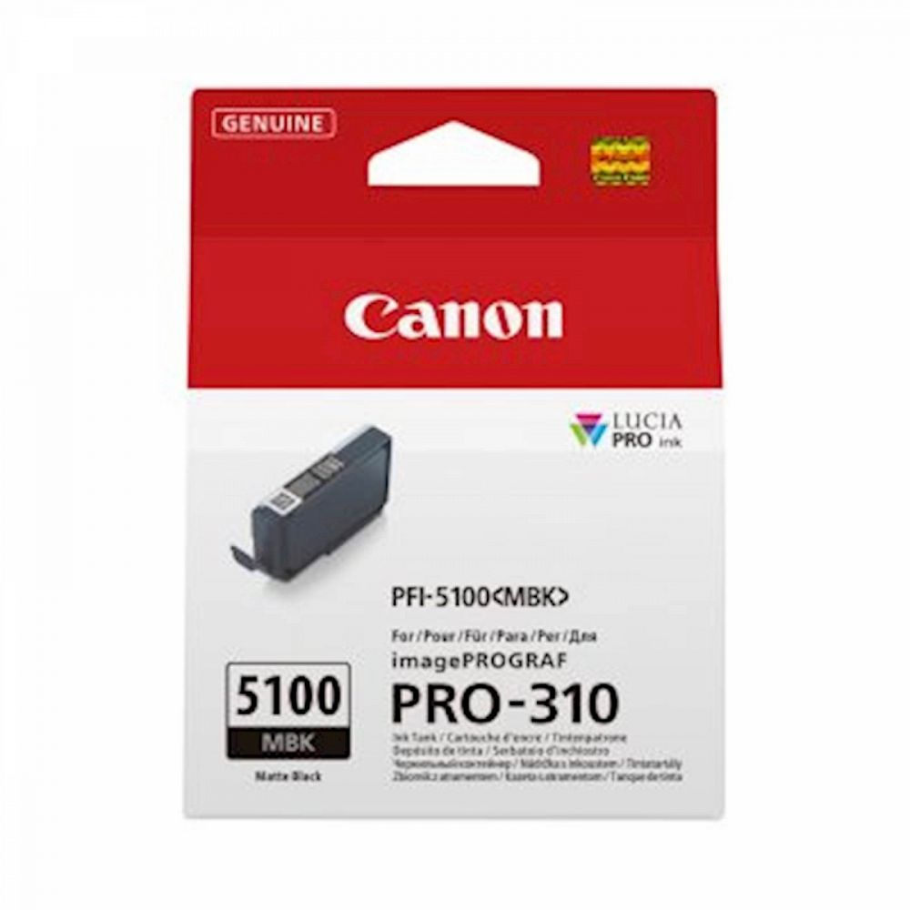 ČRNILO CANON PFI-5100 MAT ČRNA ZA PRO310
