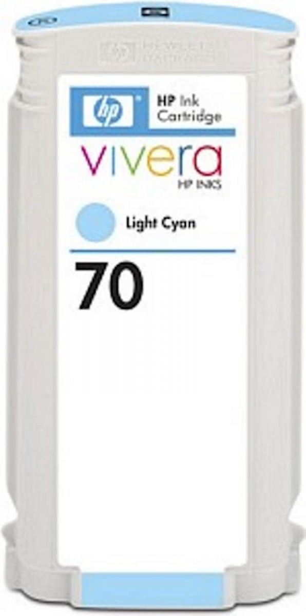 ČRNILO HP 70 SVETLA CYAN ZA DesignJet Z2100/Z3100, 130ml