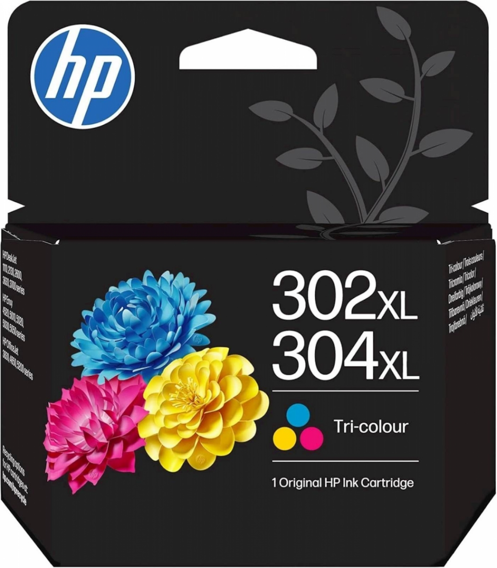 ČRNILO HP BARVNO 302XL/304XL ZA DeskJet 1110, 2130, 2600, 3630, 3700 series