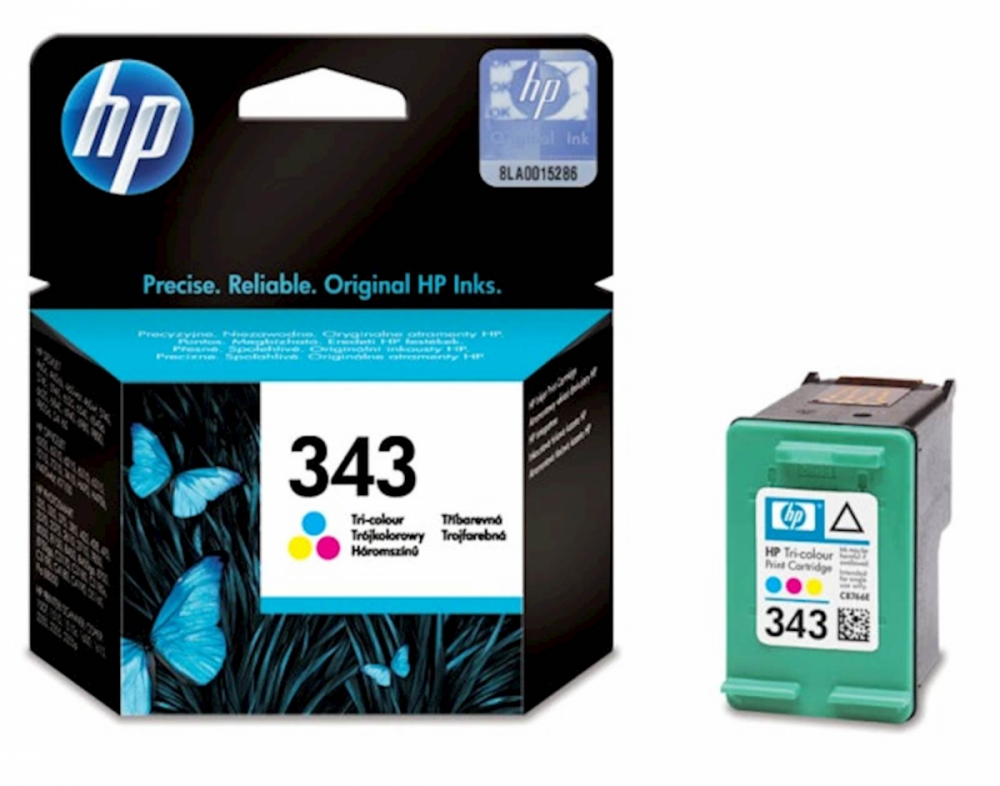 ČRNILO HP BARVNO 343 ZA DESKJET 5740,6540,6840, 7ml
