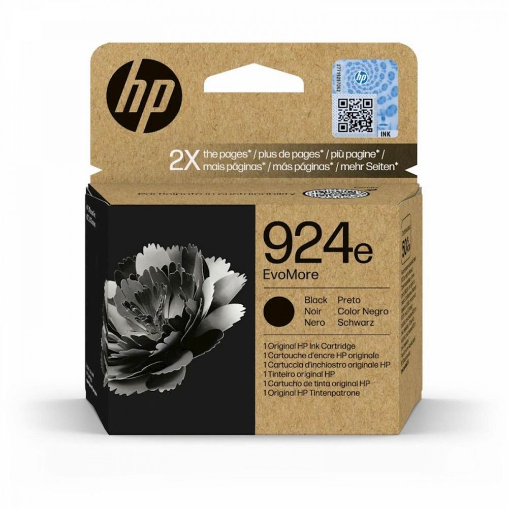 ČRNILO HP ČRNO 924e EvoMore za OfficeJet Pro 8135e/8120/ 8122e/8124e/8130/9132e ZA 1.000 STRANI