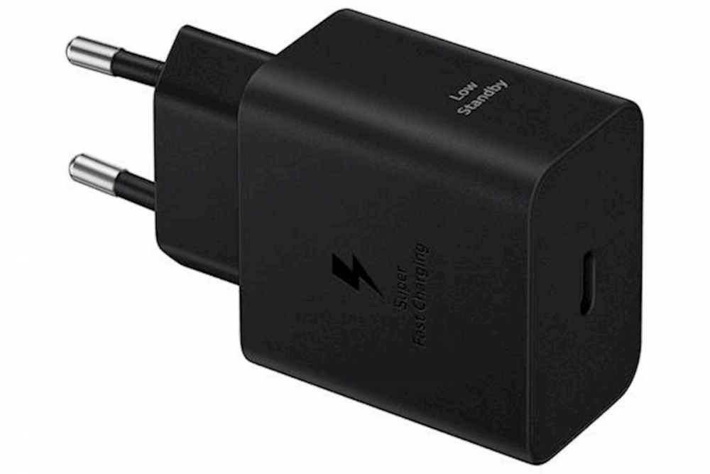 SAMSUNG ADAPTER HITRI + KABEL TYPE-C to TYPE-C 45W BLACK
