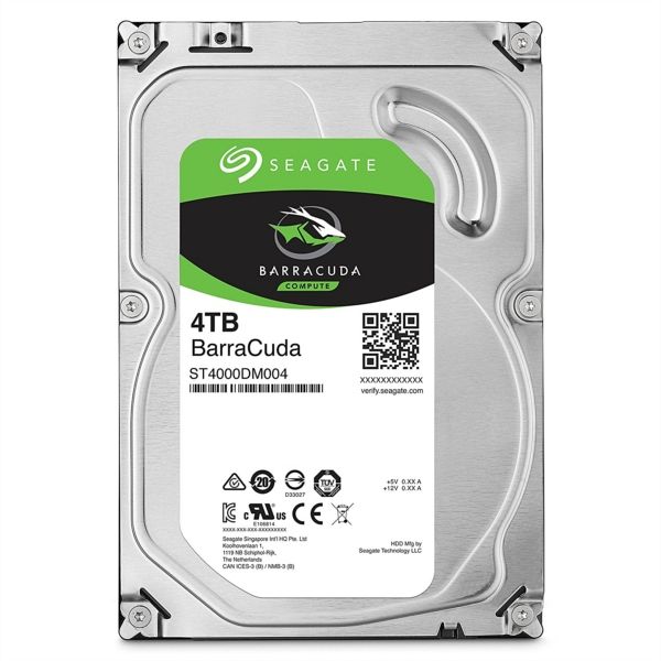 Seagate BarraCuda 4TB 3,5 SATA3 6GB/s 256MB 5400 obratov