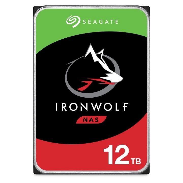 Seagate NAS 12TB 7200 trdi disk SATA 3, 256MB IronWolf