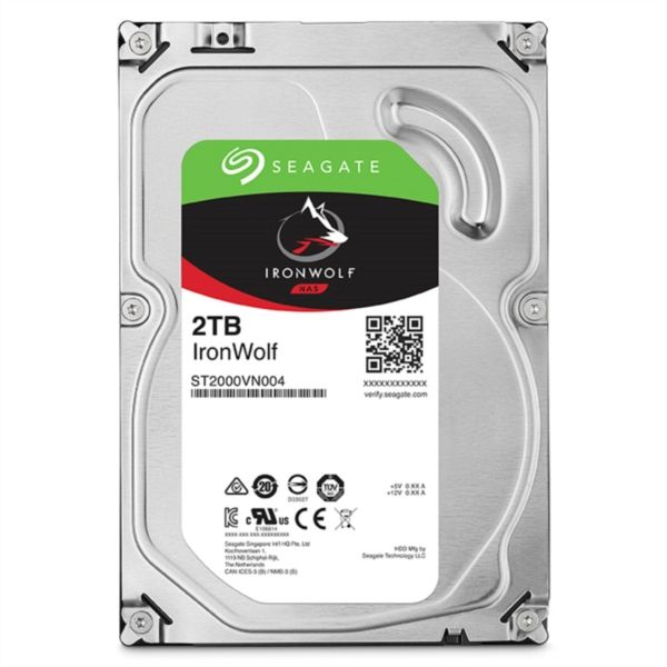 Seagate NAS 2TB trdi disk SATA 3, 6Gb/s, 64MB IronWolf