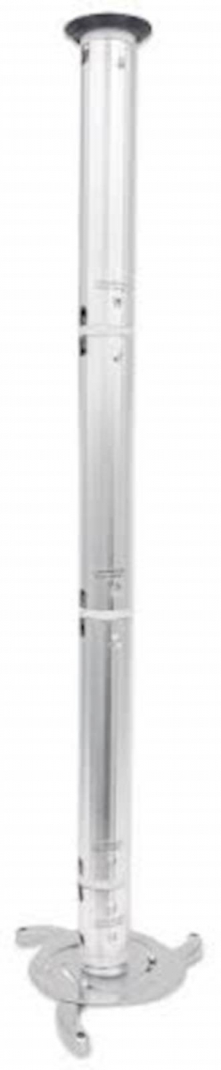 Stropni nosilec za projektor 13-106 cm MANHATTAN, do 10 kg, naklon ±10°, aluminij, srebrne barve