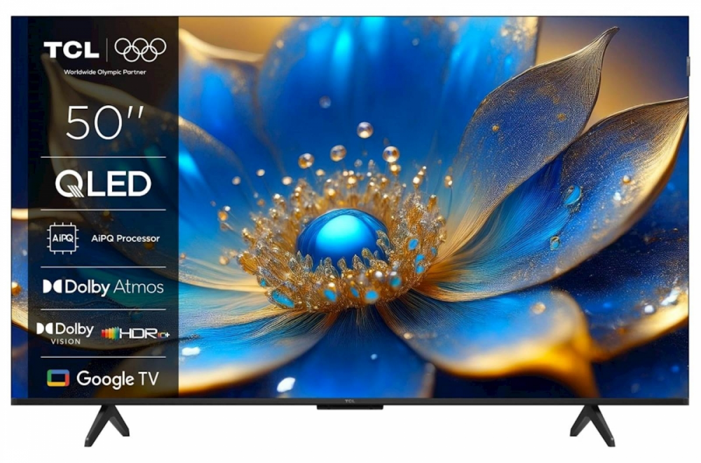 TCL 4K QLED TV 50P79K, Google TV,Dolby Vision & Atmos