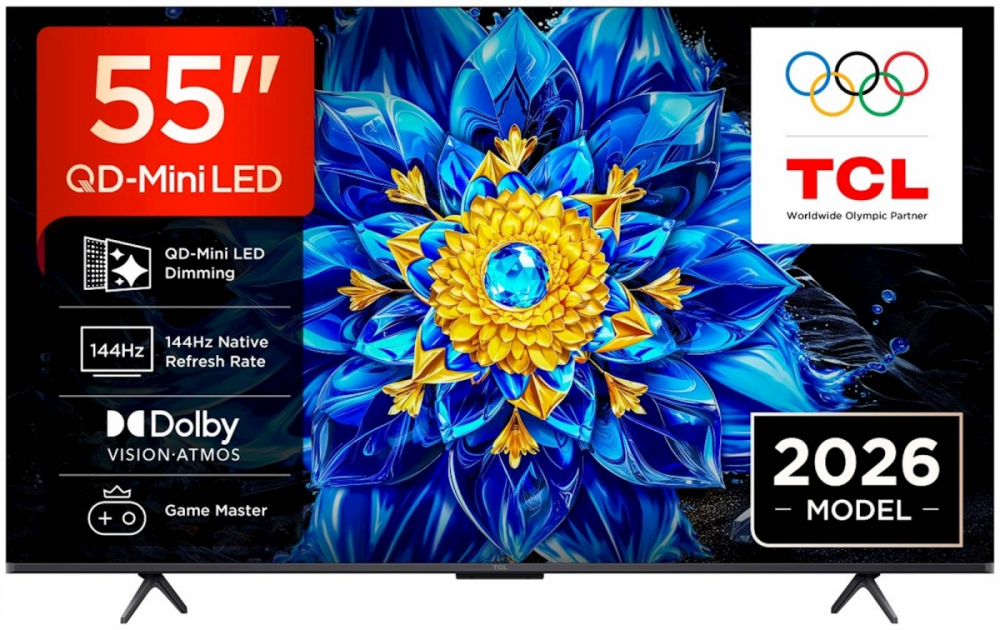 TCL 55 Premium QD-Mini LED TV 55P8L