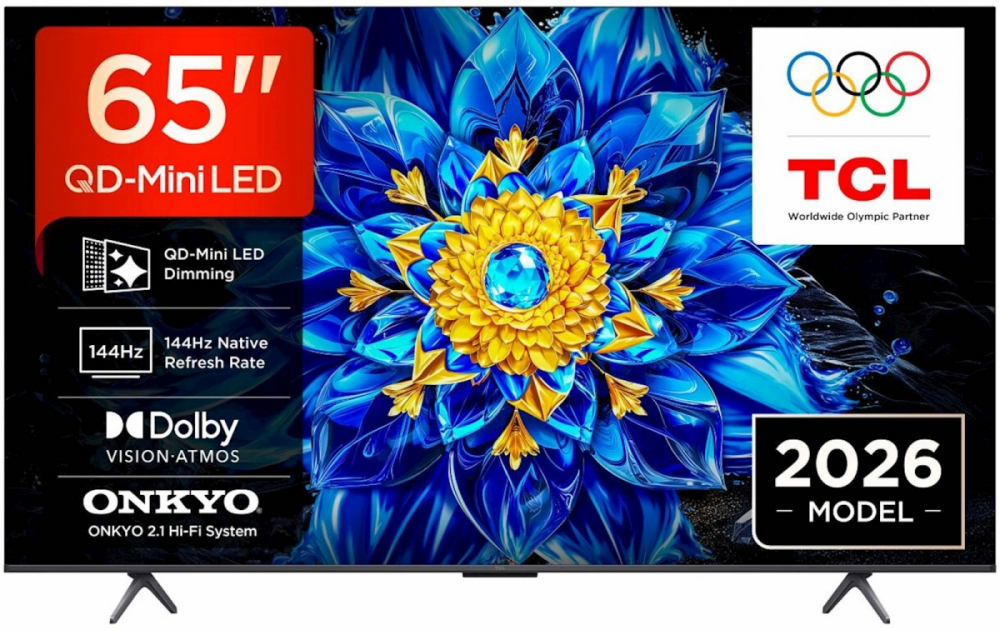 TCL 65 Premium QD-Mini LED TV 65P8L
