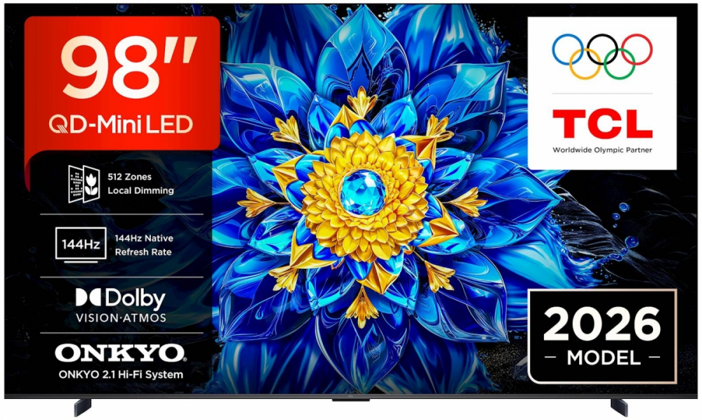 TCL 98 Premium QD-Mini LED TV 98P8L