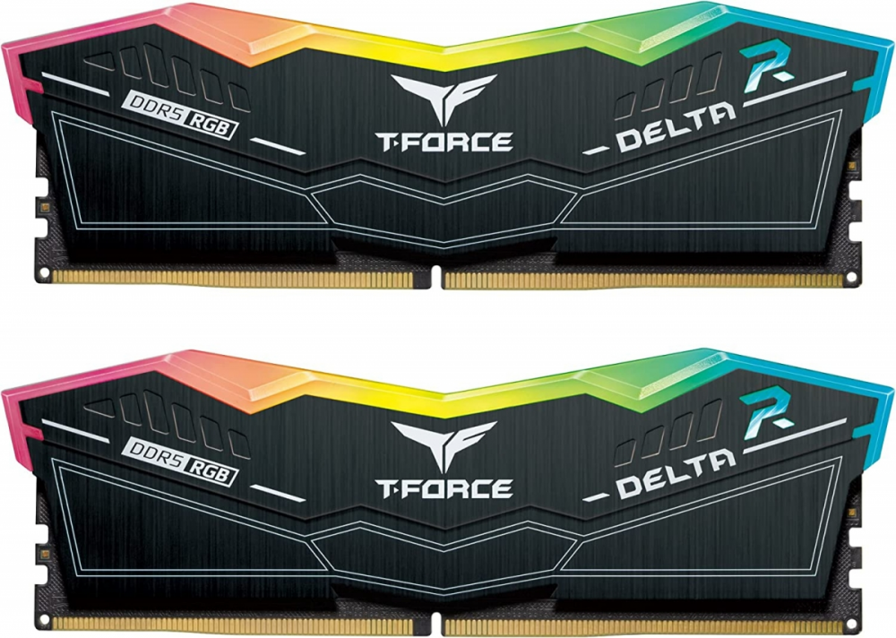 Teamgroup DELTA RGB 32GB Kit (2x16GB) DDR5-6200 DIMM PC5-49600 CL38, 1.25V