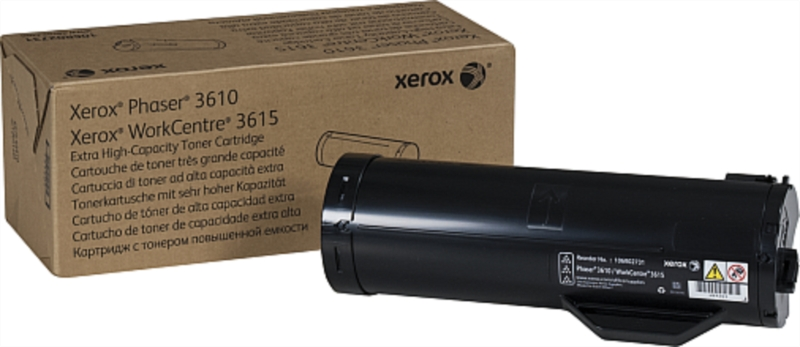Toner 3610/WC3615 Xhicap 25.3k