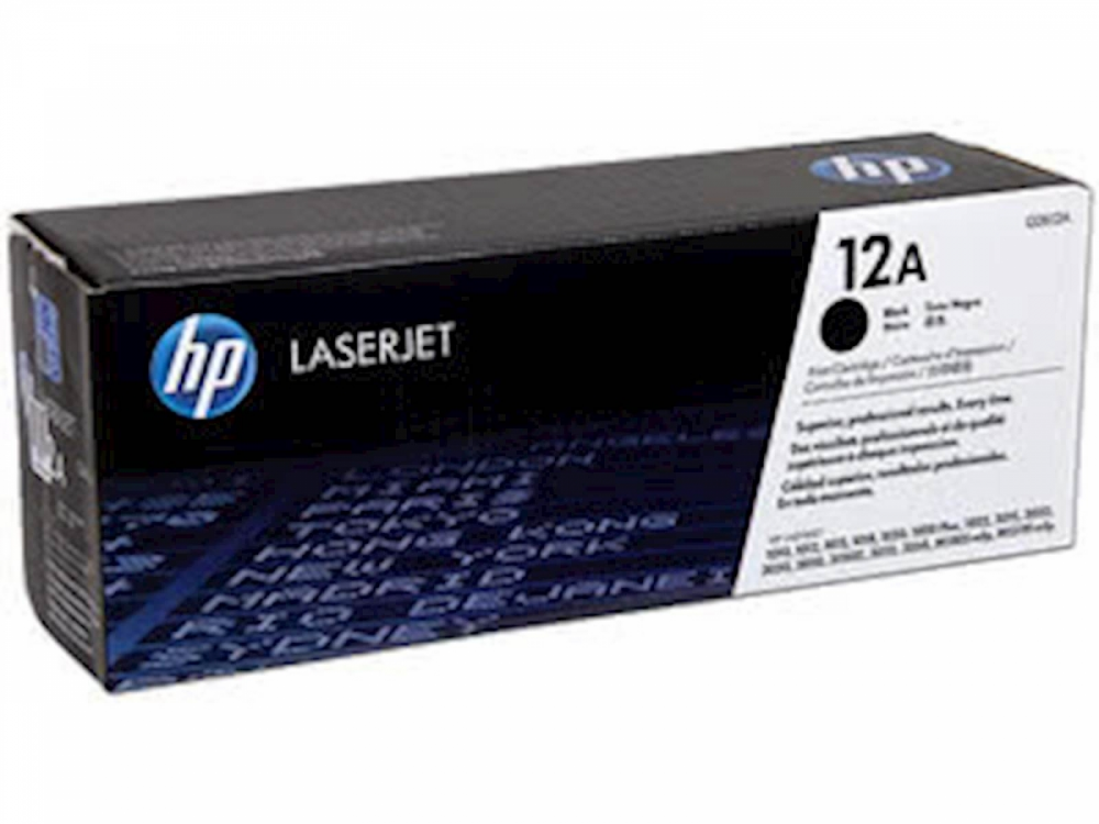 TONER HP 12A ČRN ZA LJ 1010/12/15/18/20/30 ZA 2000 STRANI