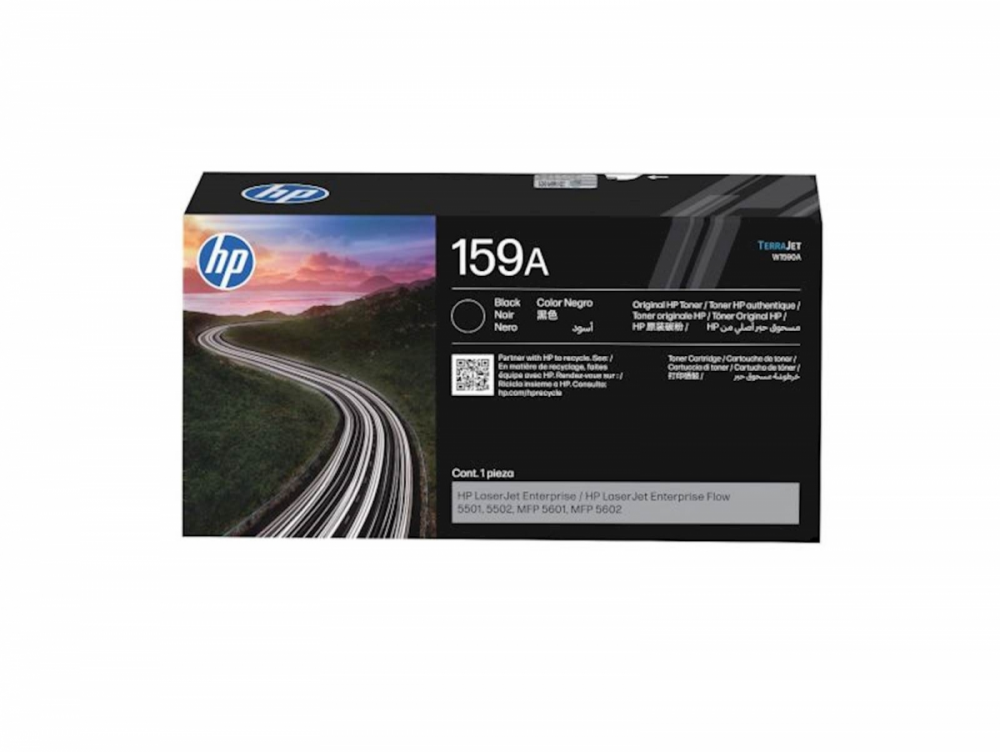TONER HP 159A ČRN ZA LJ ENTERPRISE 5501, 5502 MFP 5601, 5602  5.000 STRANI