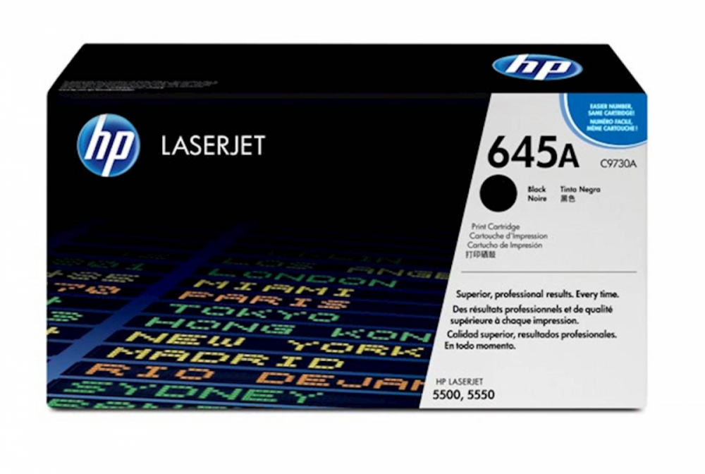 TONER HP 645A ČRN ZA LJ 5500 ZA 13.000 STRANI