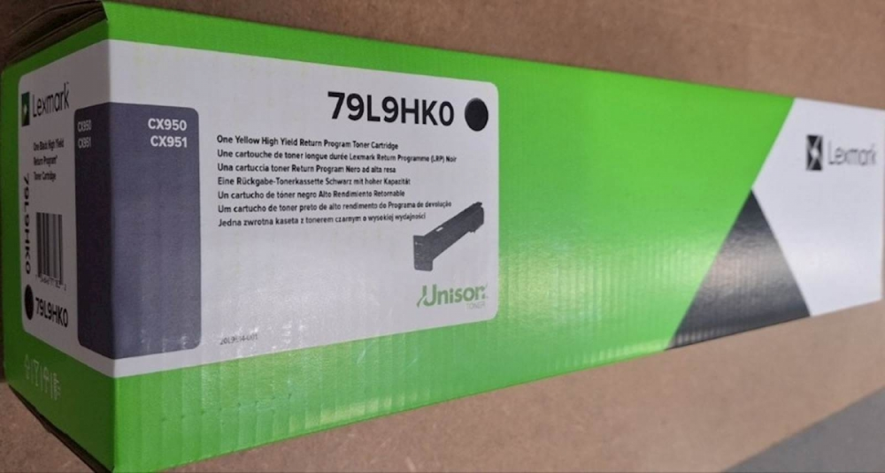 TONER LEXMARK ČRN ZA LEXMARK CX950/CX951 ZA 47.700 STRANI