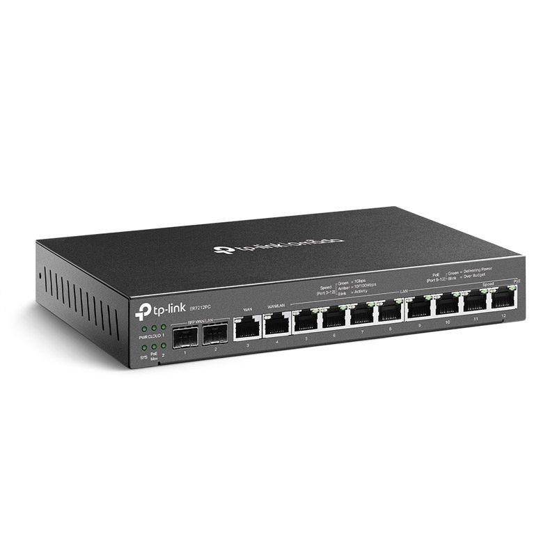 TP-LINK Omada ER7212PC  3v1 12x Gigabit VPN router